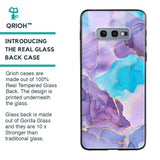 Alcohol ink Marble Glass Case for Samsung Galaxy S10E