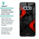 Modern Camo Abstract Glass Case for Samsung Galaxy S10E