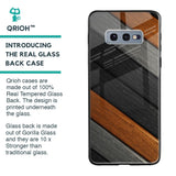 Tri Color Wood Glass Case for Samsung Galaxy S10E