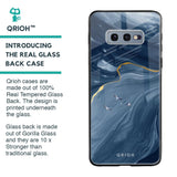 Deep Ocean Marble Glass Case for Samsung Galaxy S10E