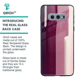 Brush Stroke Art Glass Case for Samsung Galaxy S10E