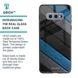 Multicolor Wooden Effect Glass Case for Samsung Galaxy S10E
