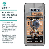 Space Ticket Glass Case for Samsung Galaxy S10E