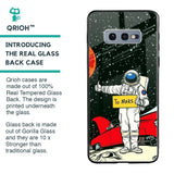 Astronaut on Mars Glass Case for Samsung Galaxy S10E
