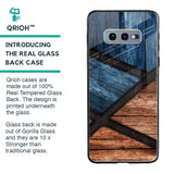 Wooden Tiles Glass Case for Samsung Galaxy S10E