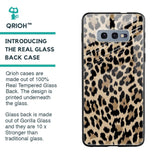 Leopard Seamless Glass Case For Samsung Galaxy S10E