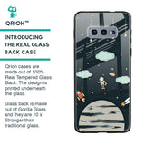 Astronaut Dream Glass Case For Samsung Galaxy S10E