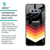 Abstract Arrow Pattern Glass Case For Samsung Galaxy S10E