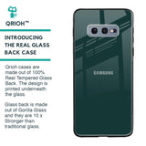 Olive Glass Case for Samsung Galaxy S10E