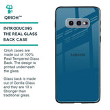 Cobalt Blue Glass Case for Samsung Galaxy S10E