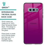 Magenta Gradient Glass Case For Samsung Galaxy S10E