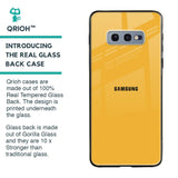 Fluorescent Yellow Glass case for Samsung Galaxy S10E