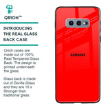 Blood Red Glass Case for Samsung Galaxy S10E