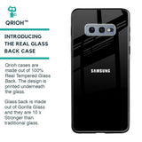 Jet Black Glass Case for Samsung Galaxy S10E