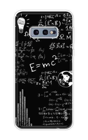 Equation Doodle Samsung Galaxy S10e Back Cover