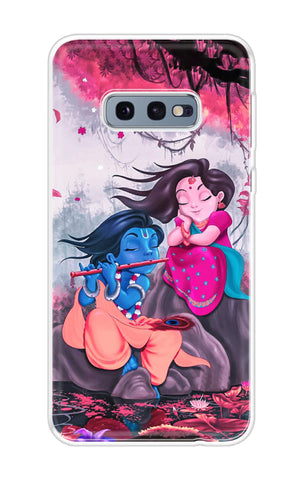 Radha Krishna Art Samsung Galaxy S10e Back Cover