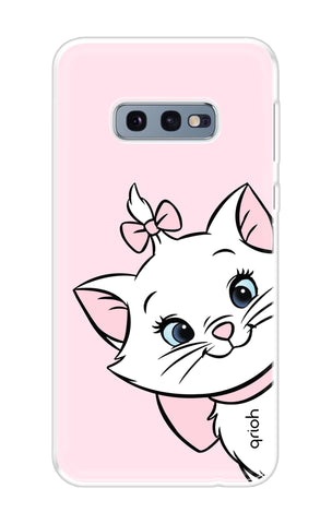 Cute Kitty Samsung Galaxy S10e Back Cover