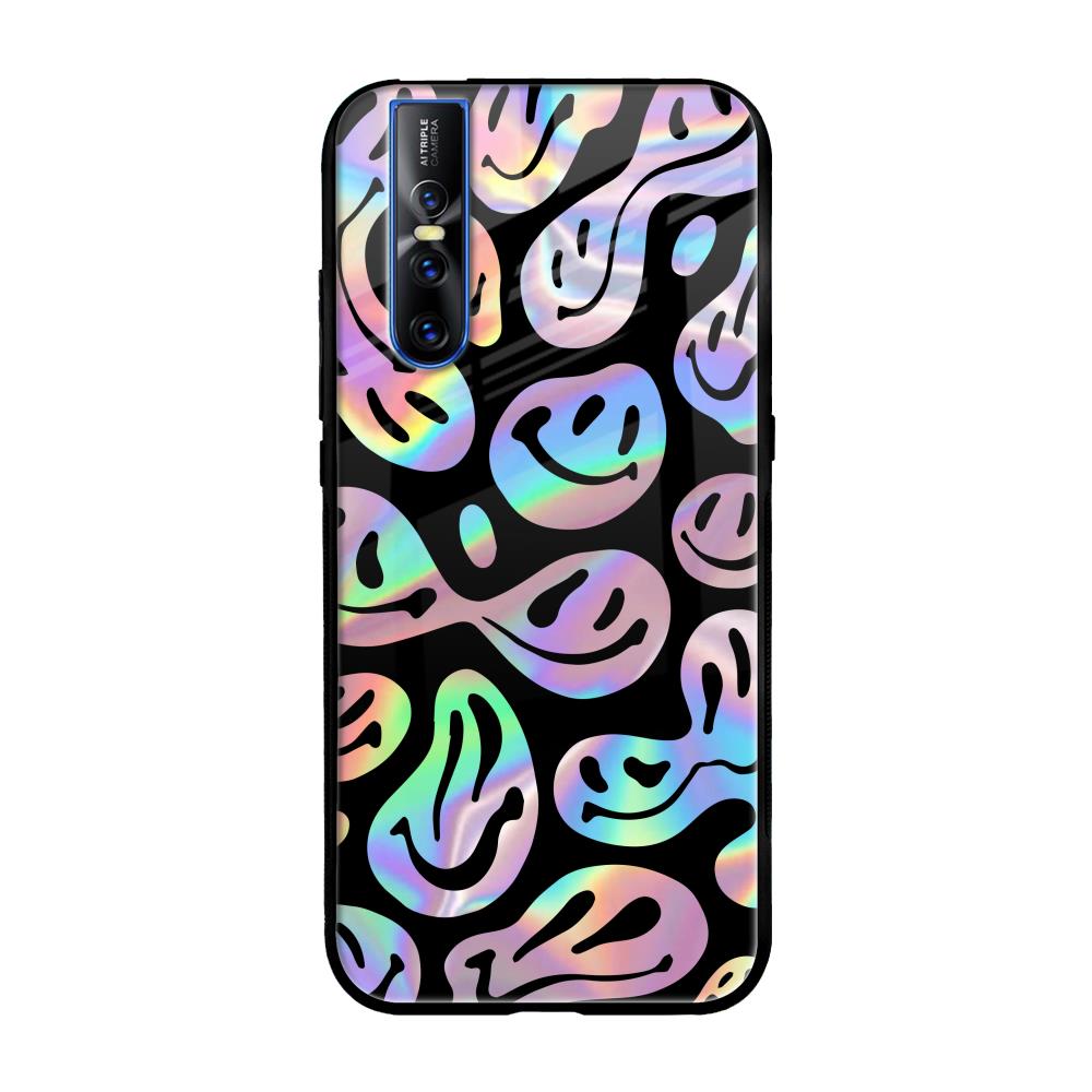Acid Smile Vivo V15 Pro Glass Back Cover Online