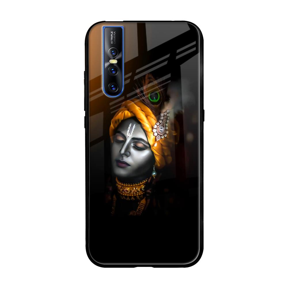 Ombre Krishna Vivo V15 Pro Glass Back Cover Online