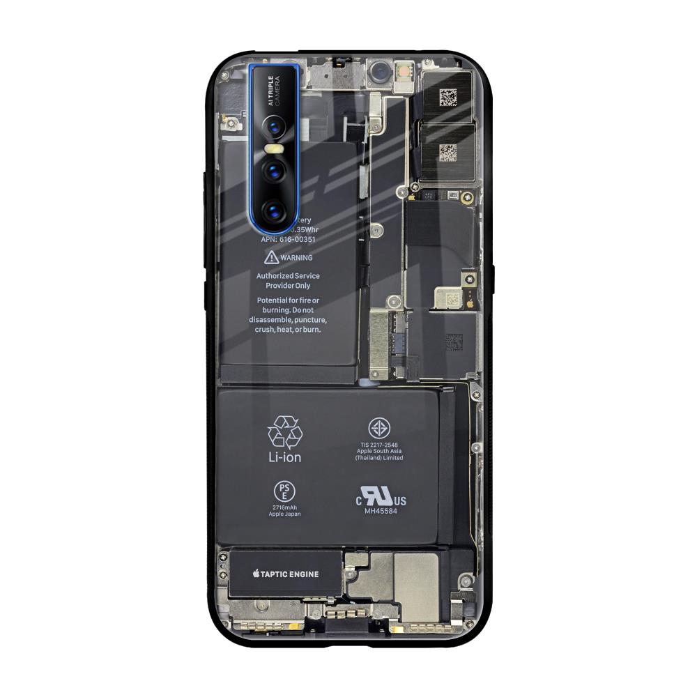 Skeleton Inside Vivo V15 Pro Glass Back Cover Online