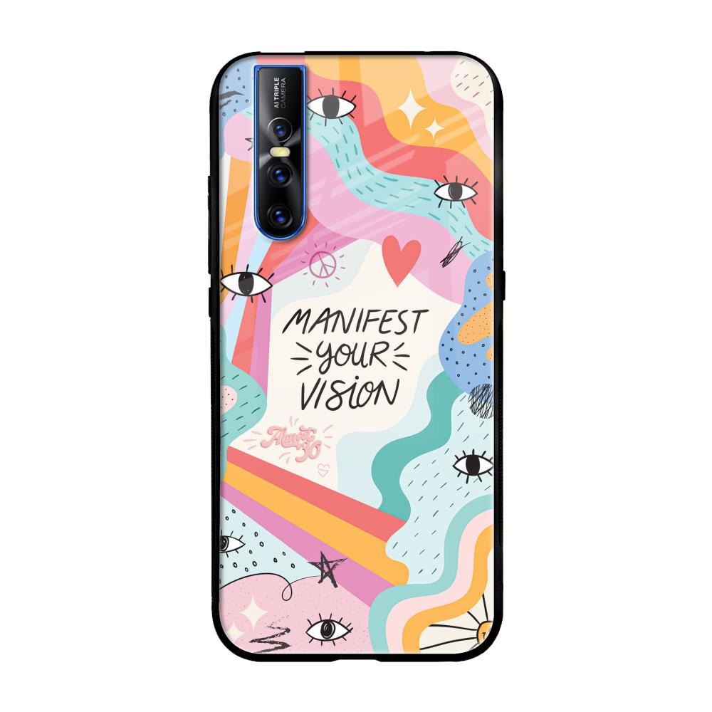 Vision Manifest Vivo V15 Pro Glass Back Cover Online