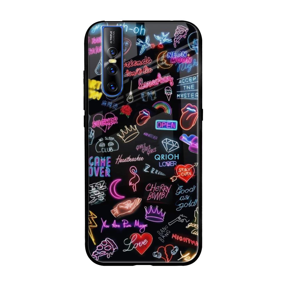 Accept The Mystery Vivo V15 Pro Glass Back Cover Online