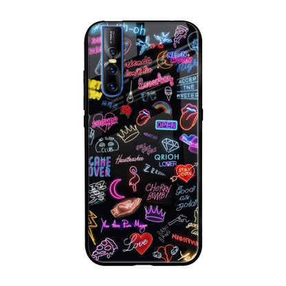 Accept The Mystery Vivo V15 Pro Glass Back Cover Online