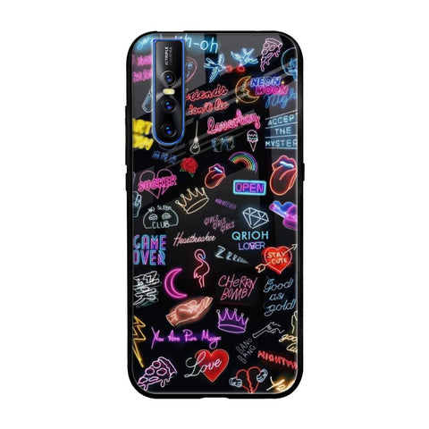 Accept The Mystery Vivo V15 Pro Glass Back Cover Online