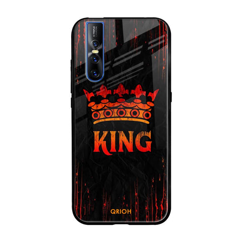 Royal King Vivo V15 Pro Glass Back Cover Online