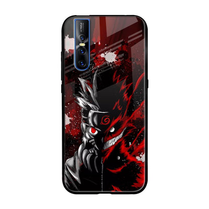 Dark Character Vivo V15 Pro Glass Back Cover Online