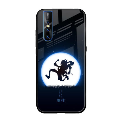 Luffy Nika Vivo V15 Pro Glass Back Cover Online