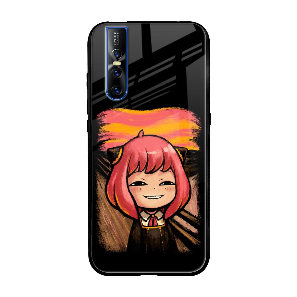Spy X Family Vivo V15 Pro Glass Back Cover Online