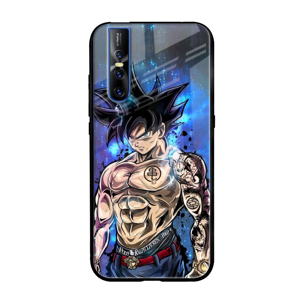 Branded Anime Vivo V15 Pro Glass Back Cover Online