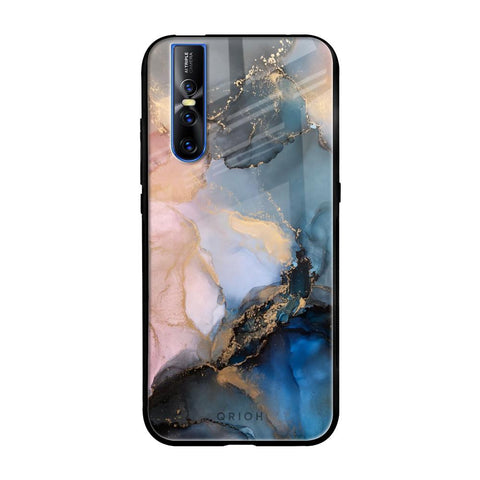 Marble Ink Abstract Vivo V15 Pro Glass Back Cover Online