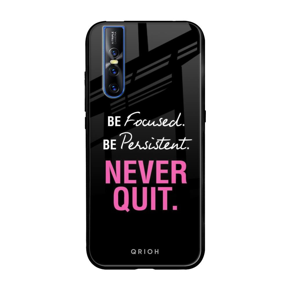 Be Focused Vivo V15 Pro Glass Back Cover Online