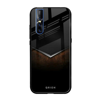 Dark Walnut Vivo V15 Pro Glass Back Cover Online