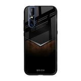 Dark Walnut Vivo V15 Pro Glass Back Cover Online