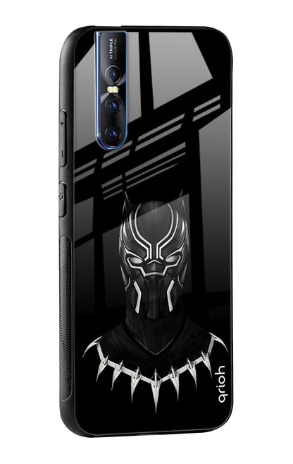 Dark Superhero Glass Case for Vivo V15 Pro