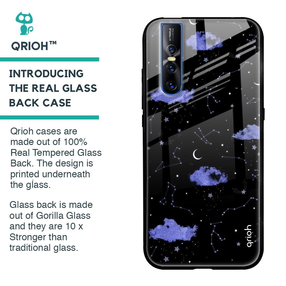 Constellations Glass Case for Vivo V15 Pro