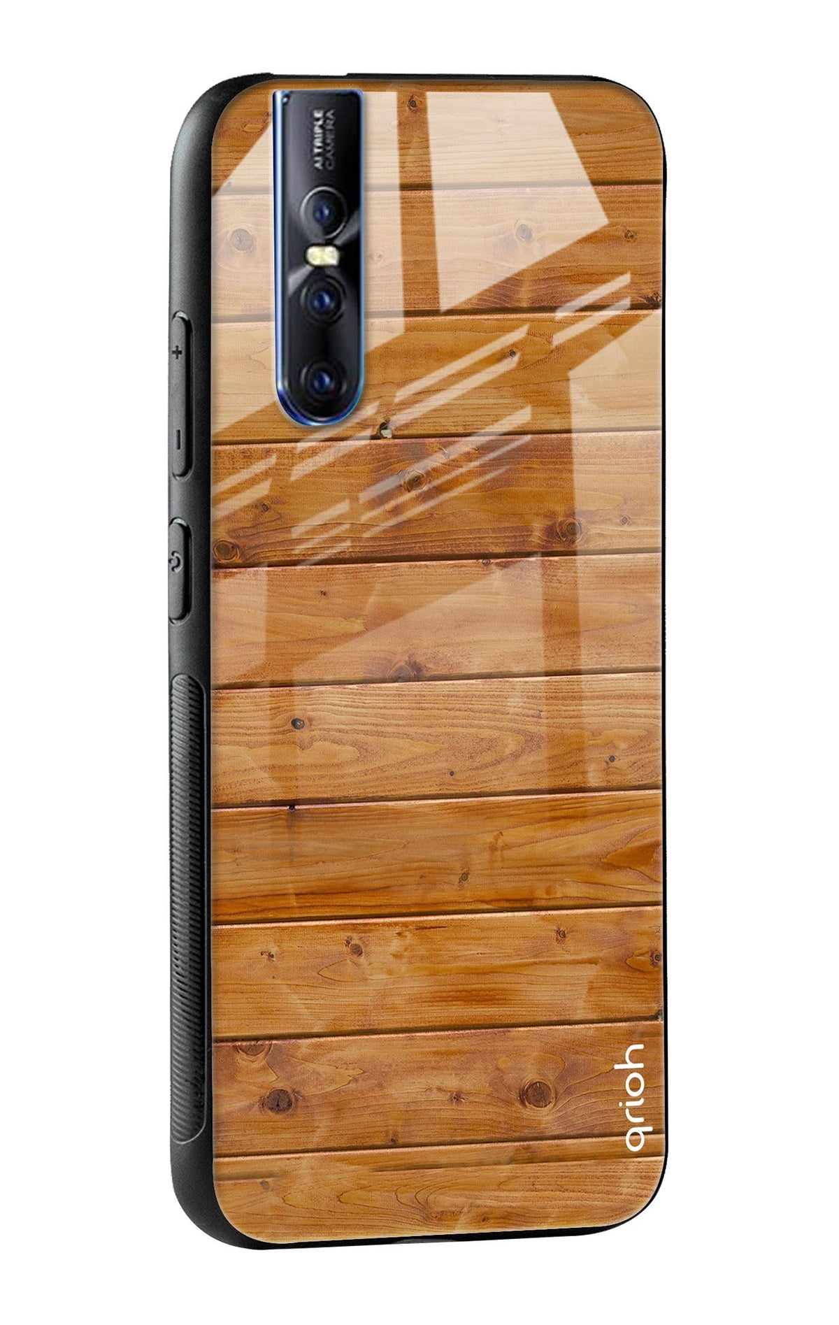 Timberwood Glass Case for Vivo V15 Pro