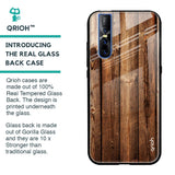 Timber Printed Glass case for Vivo V15 Pro