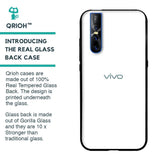 Arctic White Glass Case for Vivo V15 Pro