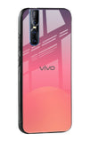 Sunset Orange Glass Case for Vivo V15 Pro