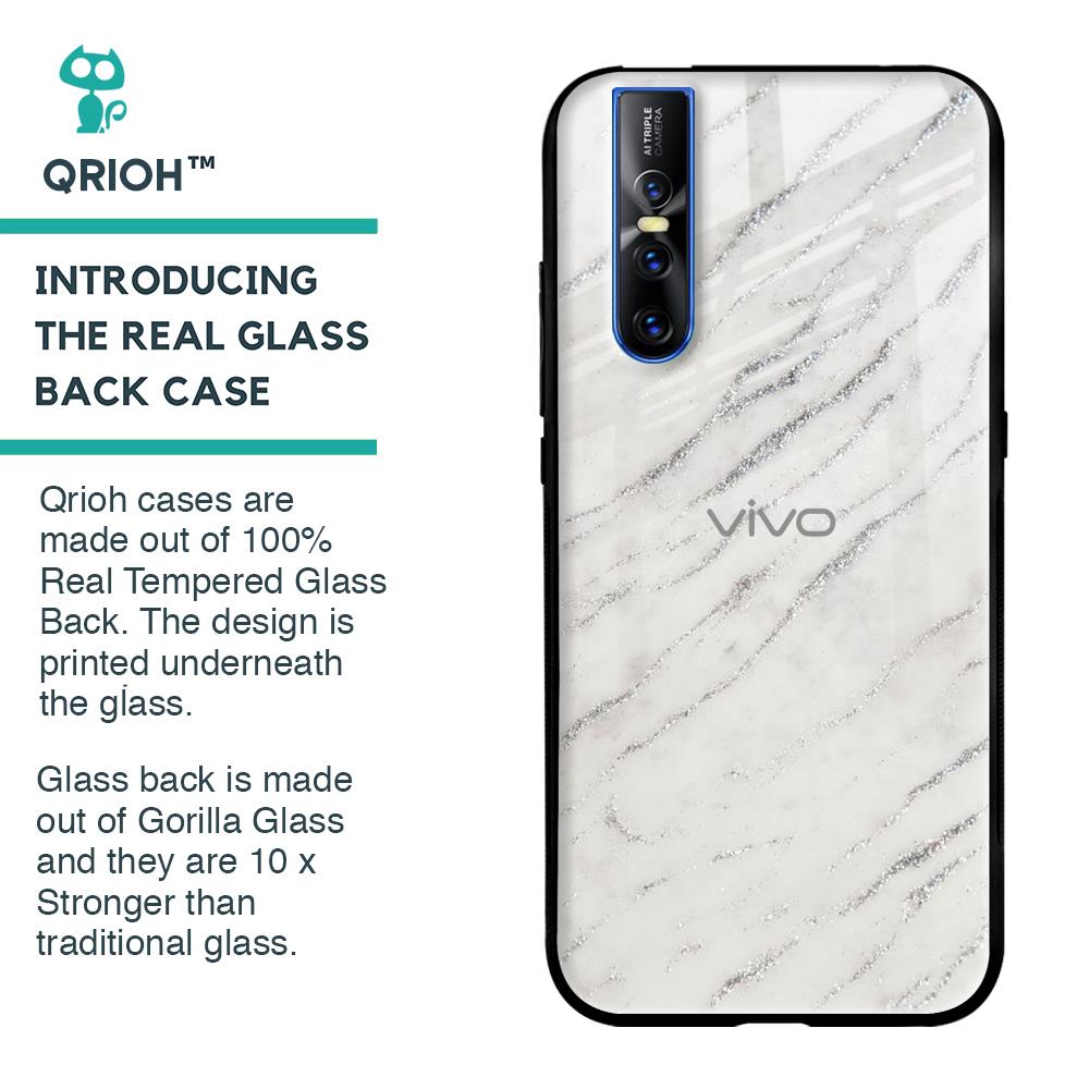 Polar Frost Glass Case for Vivo V15 Pro