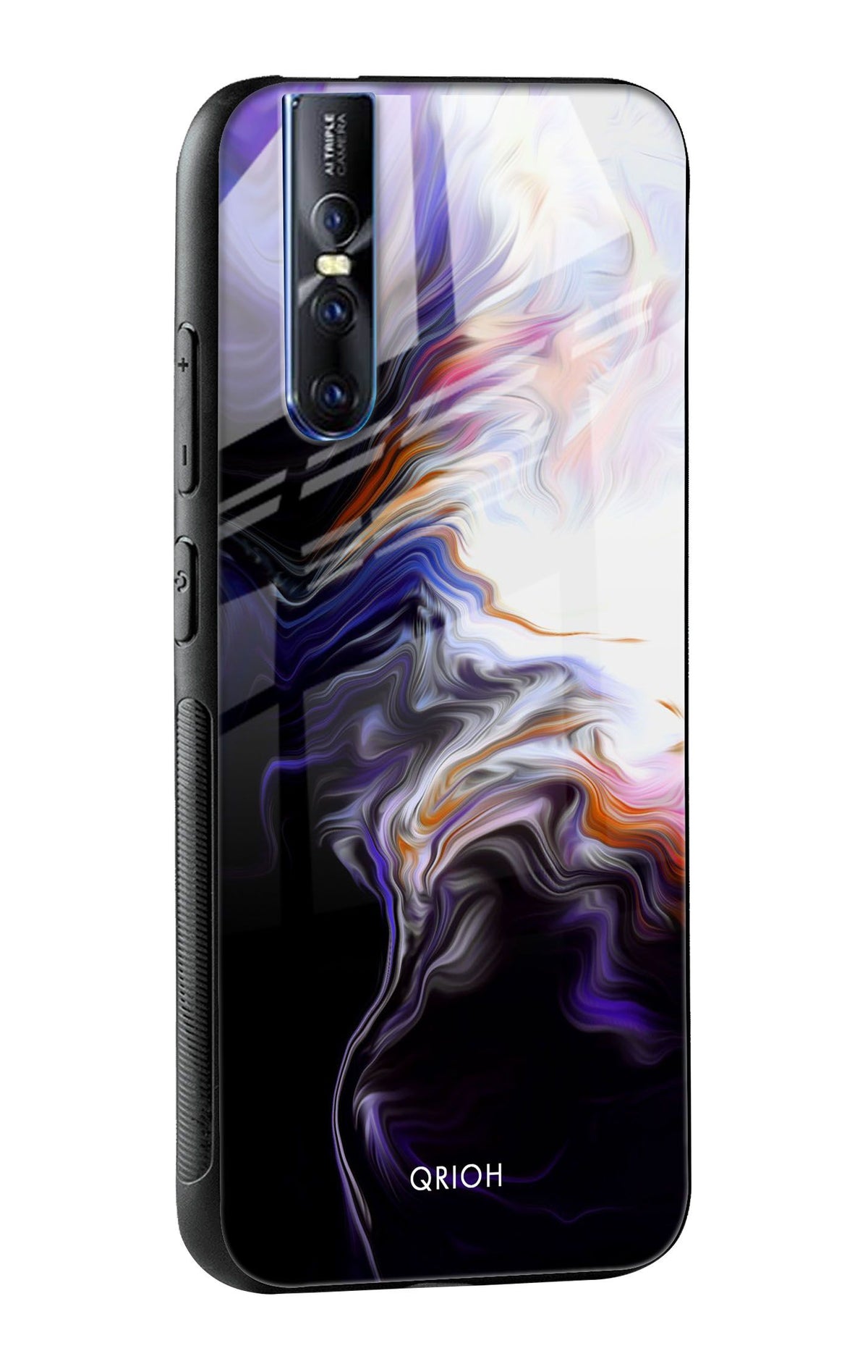Enigma Smoke Glass Case for Vivo V15 Pro