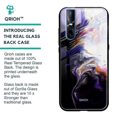 Enigma Smoke Glass Case for Vivo V15 Pro