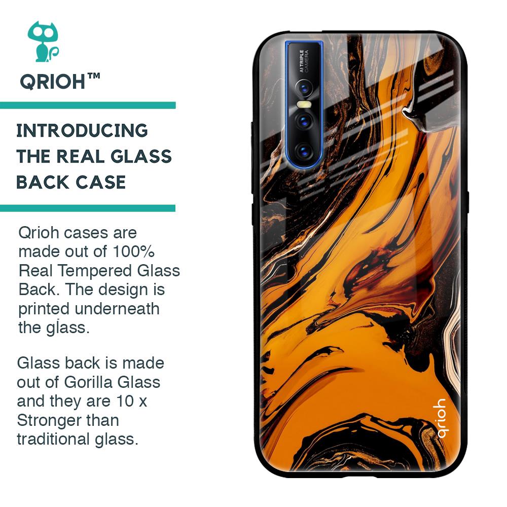 Secret Vapor Glass Case for Vivo V15 Pro