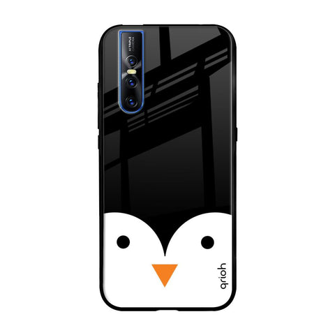 Cute Penguin Vivo V15 Pro Glass Cases & Covers Online