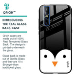 Cute Penguin Glass Case for Vivo V15 Pro