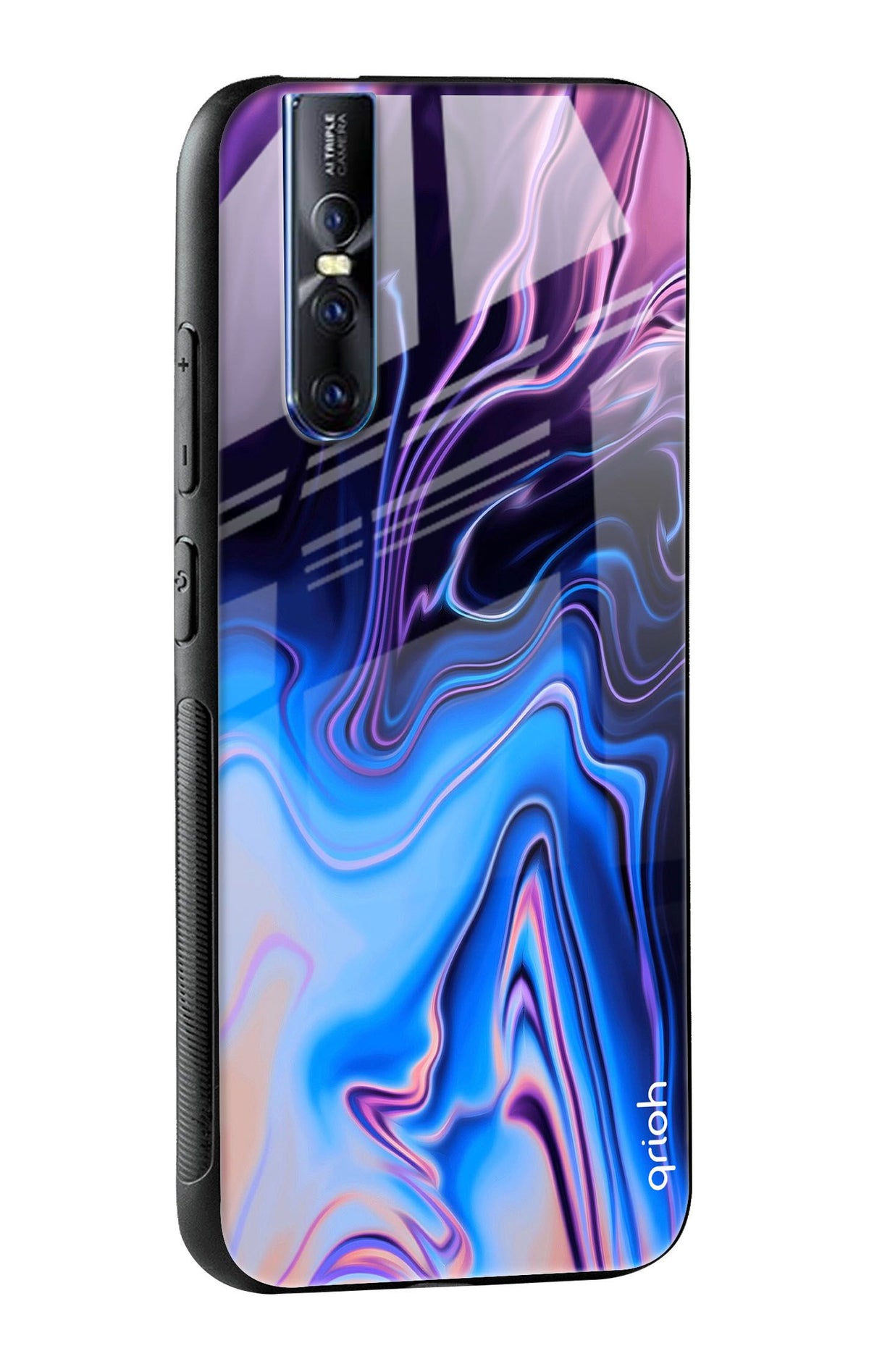 Psychic Texture Glass Case for Vivo V15 Pro